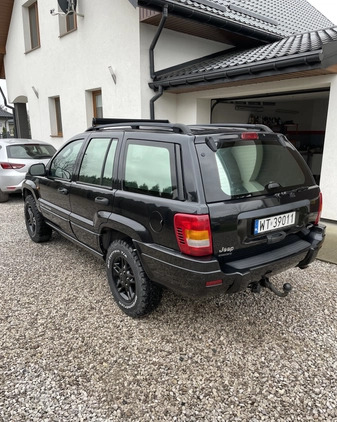 Jeep Grand Cherokee cena 20500 przebieg: 221000, rok produkcji 2004 z Warszawa małe 121